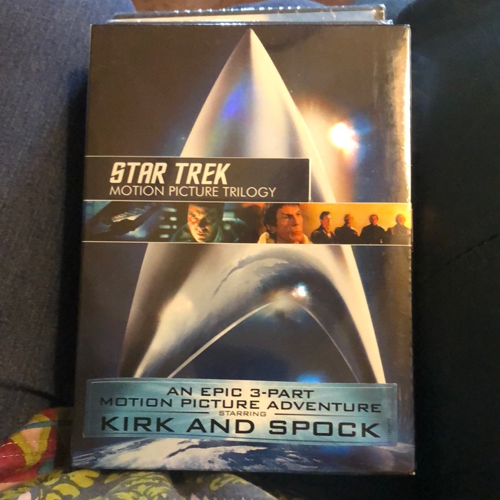 SEALED. Star Trek Motion Picture Trilogy DVDs